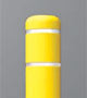 Yellow and White Bollard Cover